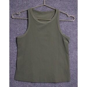 Lululemon Shirt Women 5 Green Align Tank Top Athleisure Yoga Run EUC
